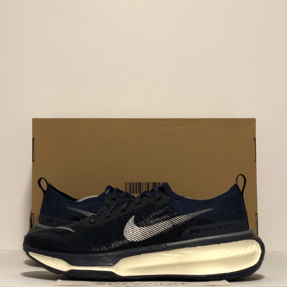 Nike ZoomX Invincible Run Flyknit 3 “College Navy/Metallic Silver”